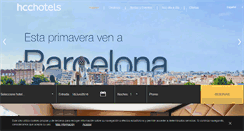 Desktop Screenshot of hcchotels.com