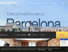 Tablet Screenshot of hcchotels.com